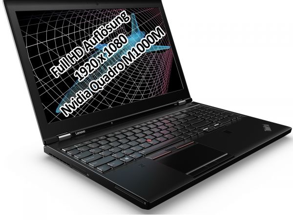 Lenovo ThinkPad P50 i7 6820HQ 2,7GHz 4GB 128GB SSD 15,6&quot; Win 10 Pro Nvidia M1000M