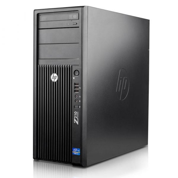 HP Z210 CMT Intel Core i3-2120 3300MHz 4096MB 250GB DVD-RW Win 7 Professional Tower