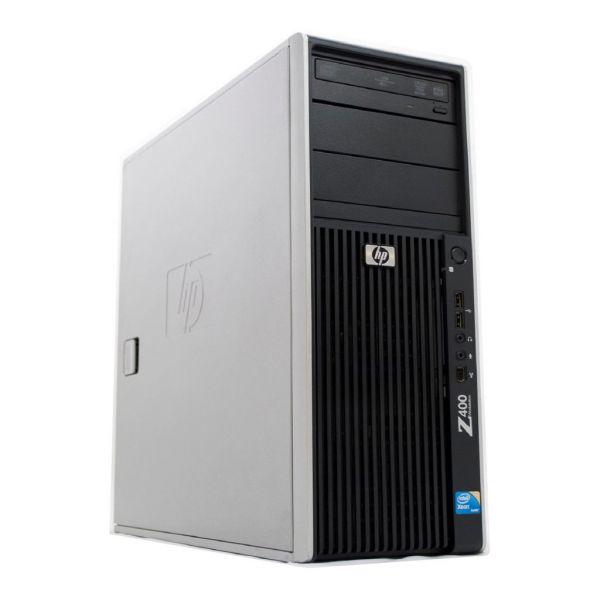 HP Z400 i7 2,66Ghz 4GB 512GB SSD DVD-RW Win 10 Pro Mini-Tower