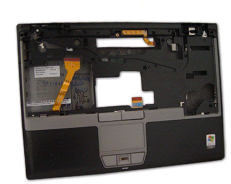 Dell Bio-Palmrest mit Bottom-Case für Latitude D420 mit Fingerprint