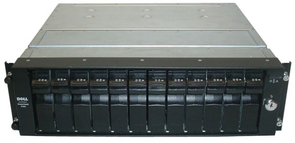 DELL PowerVault 210S SCSi 160 3x 18 GB 19&quot; Rack 3HE 2x 350 Watt