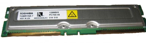 Toshiba THMR1N8-6 128MB Rambus PC600