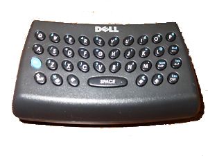 Dell 0X385 Tastatur UK PDA 37 Ext Snap-On ThumbKeyboard