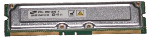 Samsung MR16R1624AF0-CM8 128MB Rambus PC800