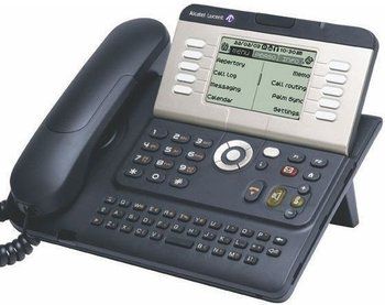 Alcatel Lucent 4039 urban grey Systemtelefon für Telefonanlage