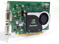 Nvidia Quadro FX 370 256MB ATX Grafik PCI- E 2x DVI