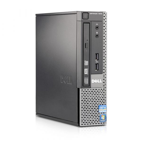 DELL Optiplex 7010 USFF i5 3470 2,9GHz 4GB 256GB SSD DVD Win 10 Pro