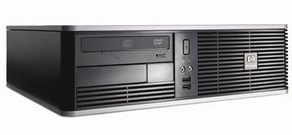 HP dc5850 SFF AMD Athlon Dual-Core 4450b 2300MHz 2048MB 80GB Laufwerk Fehlt Win Vista Business COA D