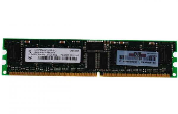 HP HYS72D64301HBR-5-c 512MB DDR ECC PC400