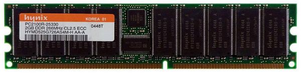 Hynix HYMD525G726AS4M-H 2048MB DDR ECC PC266