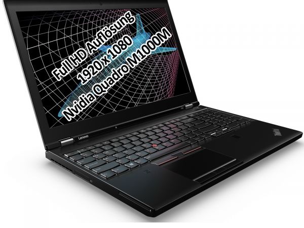 Lenovo ThinkPad P50 i7 6820HQ 2,7GHz 4GB 500GB 15,6&quot; Win 10 Pro Nvidia M1000M