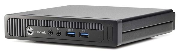 HP ProDesk 400 G1 Mini i3 4150 3,5GHz 8GB 256GB SSD Win 10 Pro Desktop Mini