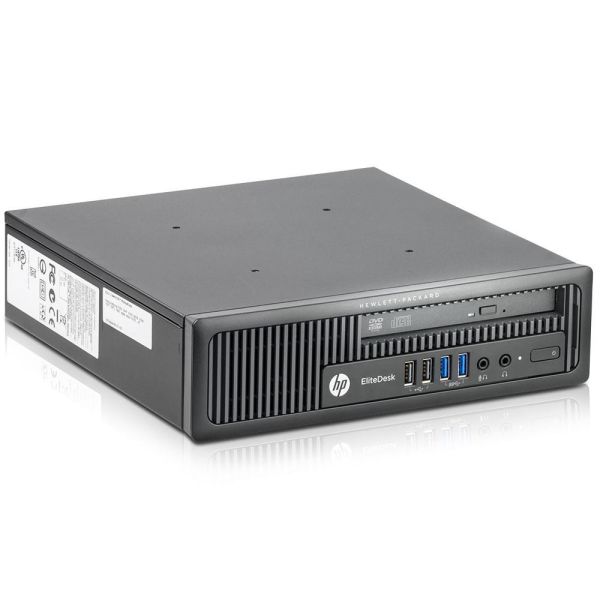 HP EliteDesk 800 G1 Intel 4. Gen 3GHz 4GB 500GB DVD-RW Win 7 Pro USFF