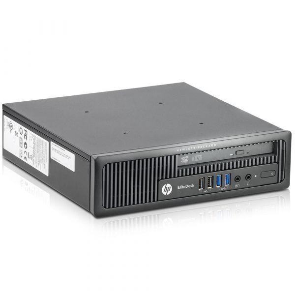 HP EliteDesk 800 G1 i7 4770 3,4GHz 16GB 128GB SSD DVD-RW Win 7 Pro USFF