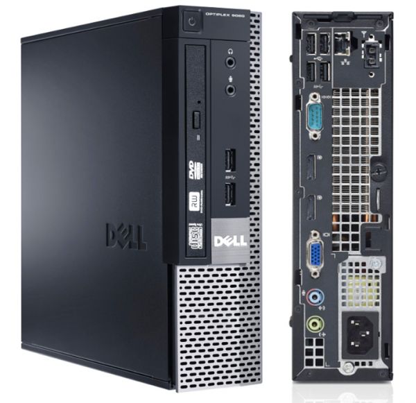 DELL OptiPlex 9020 USFF i7 4770 3,4GHz 16GB 180GB SSD DVDRW Win 10 Pro