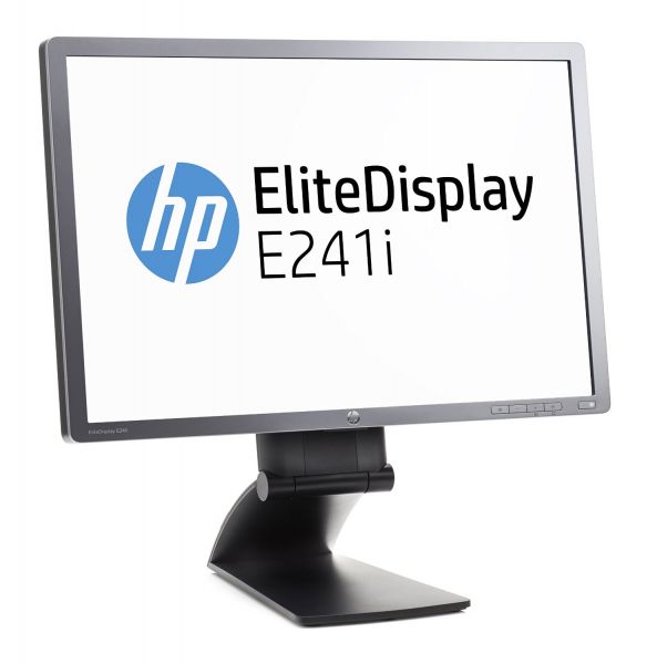 HP EliteDisplay E241i 24&quot; 1920 x 1200 250 cd/m² 8ms VGA DVI Schwarz/Silber USB Hub