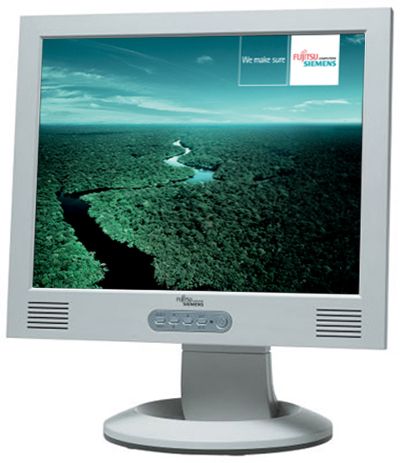 Fujitsu-Siemens P18-1 18&quot; 1280 x 1024 250 cd/m² VGA DVI Weiß TCO99 Lautsprecher