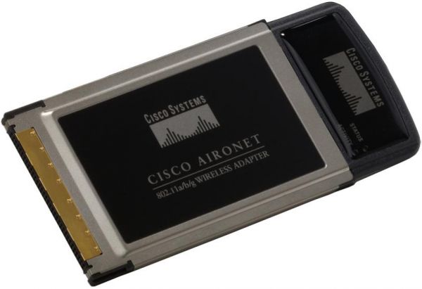 Cisco Systems AIR-CB21AG-E-K9 WLAN PCMCIA 54Mbit Funk-LAN Adapter
