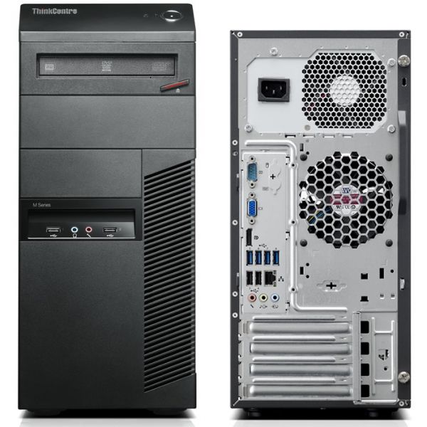 Lenovo ThinkCentre M82 i7 3770 3,4GHz 16GB 512GB SSD DVD Win 10 Pro Tower