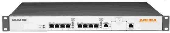 Aruba Wireless Networks 800 8-Port 10/100 PoE + 1-Port Gbit RJ45 19&quot; 1HE