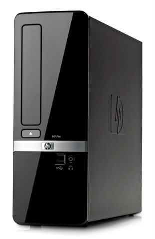 HP Pro 3130 SFF Intel Pentium G6950 2800MHz 4096MB 320GB DVD-RW Win 7 Professional Desktop