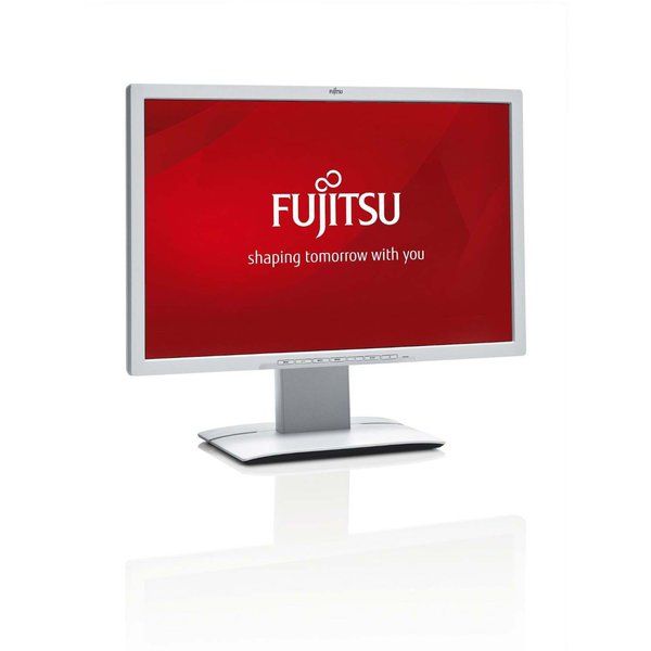 Fujitsu B24W-6 LED 24&quot; 1920 x 1080 250 cd/m² 5ms VGA DVI, DisplayPort Weiß USB Hub und Lautspreche