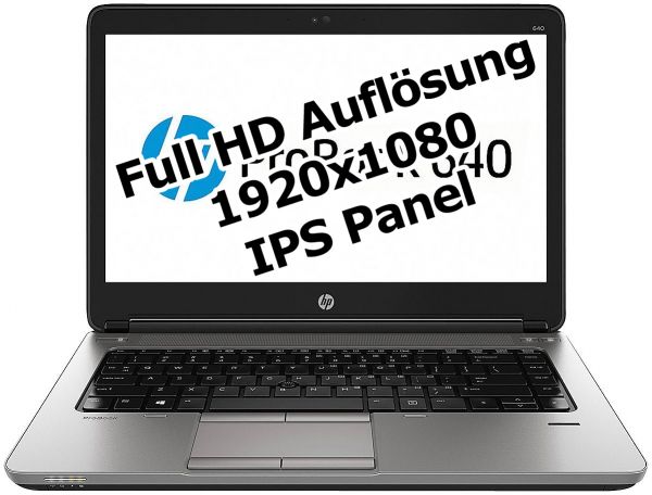 HP Probook 640 i5 4300M 2,6GHz 4GB 180GB 14&quot; Win 7 Pro 1920x1080 Tasche