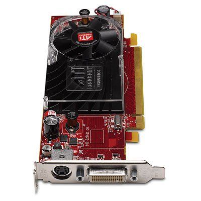 ATI Radeon HD 2400 XT 256MB Low Profile Ati Radeon HD2400 Grafik PCI- E LFH-59, S-Video