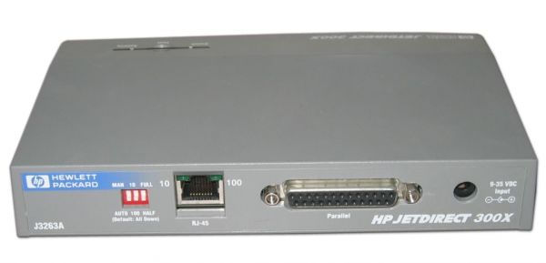 HP JETDIRECT 300X 1x Port ohne Netzteil
