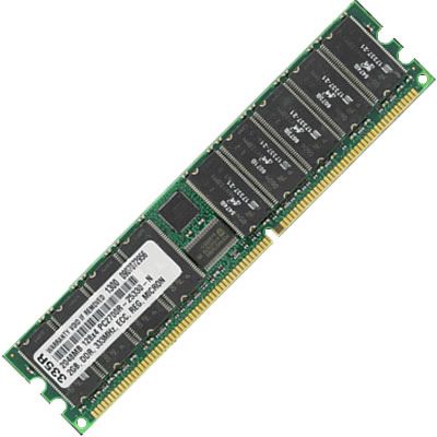 Infineon HYS72D128320GBR-7-B 1024MB DDR PC266 ECC
