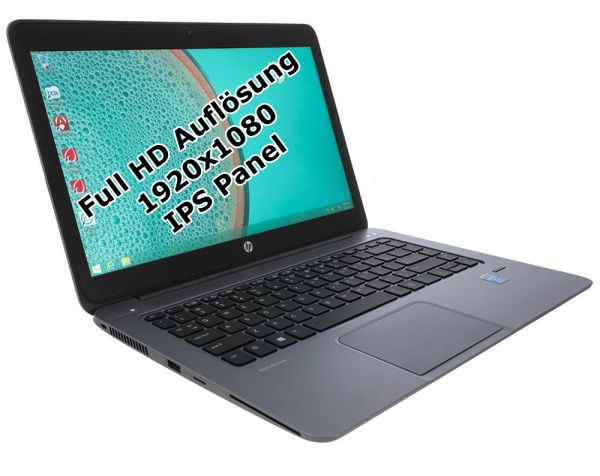 HP Folio 1040 G1 i7 4600U 2,1GHz 4GB 256GB SSD 14&quot; Win 10 Pro IPS 1920x1080