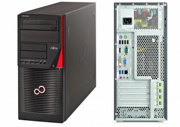 Fujitsu Celsius W530 i5 4590 3,3GHz 4GB 512GB SSD Win 10 Pro