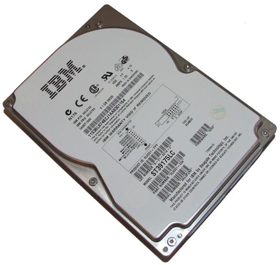 IBM ST39175LC 9,1GB SCSI 3,5&quot; 7200rpm FRU:36L8749