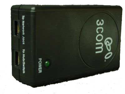 3Com PoE Injector P/N:61-0127-001 Switch 48 V PW130RA48N02