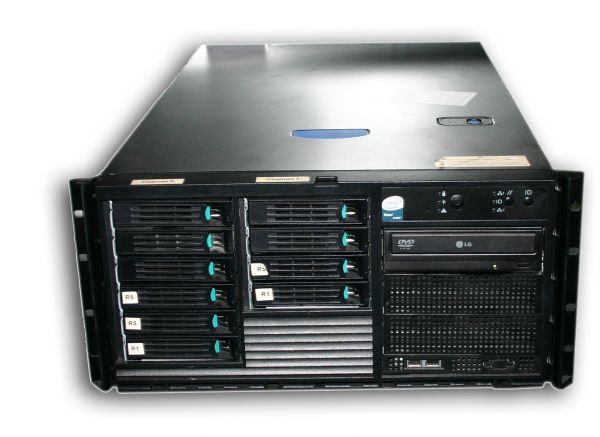 TERRA 1100317 1x Intel Xeon Quad-Core E5420 2500MHz 16384MB 7x 147 GB SAS 10/100/1000 RJ 45 DVD 19&quot;