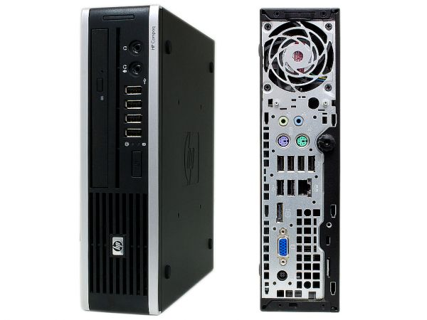 HP 8000 Elite USDT Intel Core 2 Duo E8400 3000MHz 2048MB 250GB Slim DVD Win 7 Professional Desktop U