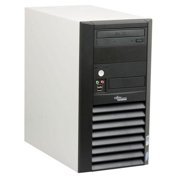 Fujitsu Esprimo P2520 Intel 2GHz 1GB 160GB DVD-RW Win 7 Pro Midi-Tower