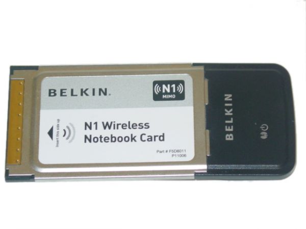 Belkin virtually 5x WLAN PCMCIA 54Mbit