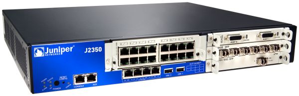 Juniper NETWORKS J2350 10/100/1000 RJ 45 4x Port 19&quot; ADSL-A