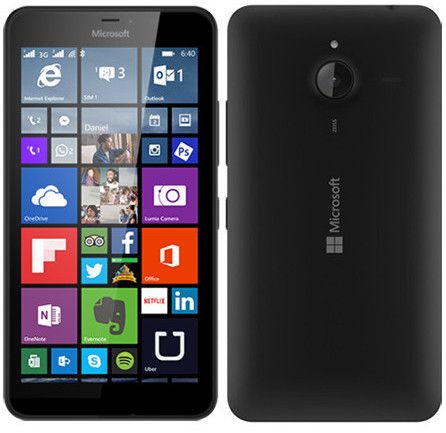 Microsoft Lumia 640 LTE Schwarz 8GB 5&quot; 5MP LTE NFC WiFi Windows Phone 8.1