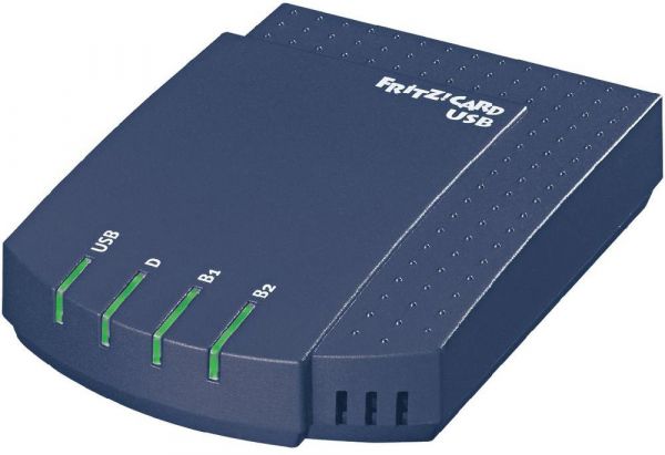AVM FRITZ Card USB 2.1 V2.1 externes ISDN-Modem f. USB-Anschluss Fritzcard ISDN