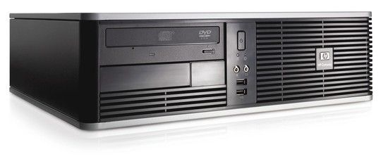 HP dc7800 SFF Intel E6550 2,3GHz 2GB 80GB DVD Win 7 COA Desktop SFF