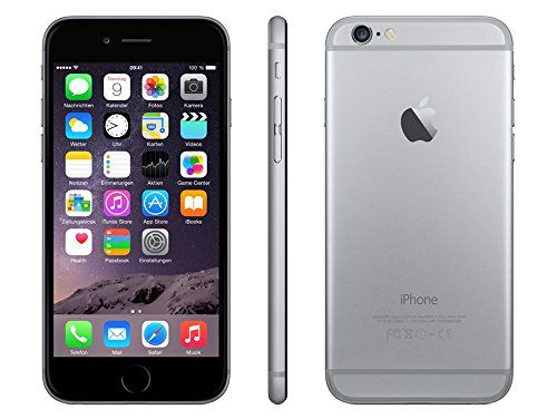 Apple iPhone 6 (A1586) Space Grau 64GB LTE WLAN Bluetooth iOS 9 Rechnung mit 19% MwSt