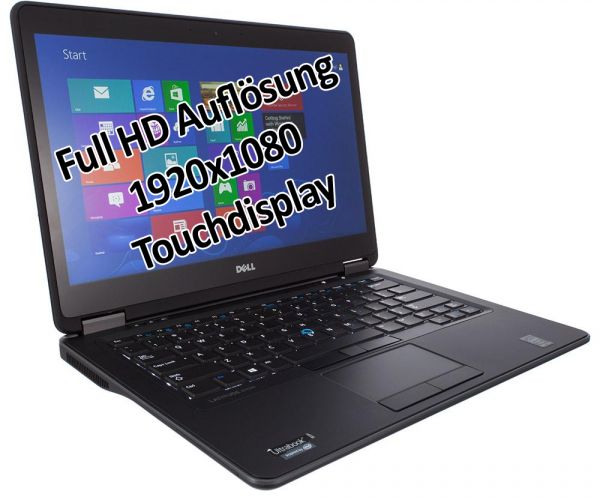 Dell Latitude E7440 i7 4600U 2,1GHz 4GB 500GB 14&quot; Win7Pro Touch