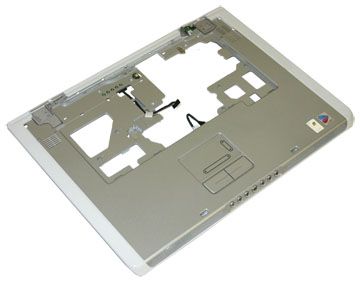 Dell Palmrest 9300 Notebook Weiß/Silber