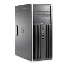 HP 8000 Elite CMT Intel Core 2 Duo E8400 3000MHz 4GB 250GB DVD Win 7 Professional Midi-Tower