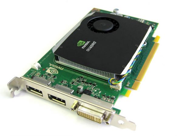 Nvidia Quadro FX 580 512MB ATX Nvidia Quadro FX580 Grafik PCI- E DVI, 2x Displayport