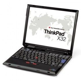 Lenovo ThinkPad X32 Intel Centrino 1800MHz 1024MB 40GB 12,1&quot; WLAN Ja Win XP Pro COA UK Akku OK