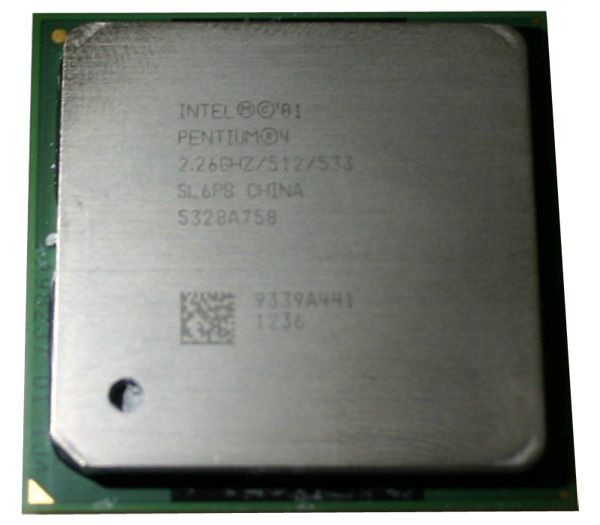 Intel Pentium4 Intel Pentium IV 2260Mhz FSB 533 512 KB Socket 478
