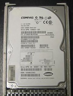 Compaq BBO09135B4 9,1GB SCSi 3,5&quot; 7200rpm